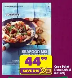 Shoprite Cape Point Frozen Seafood Mix offer