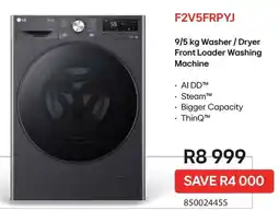 Makro LG Washer/ Dryer Front Loader Washing Machine offer