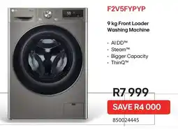 Makro LG Front Loader Washing Machine offer