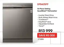 Makro LG 14-Place Setting QuadWash Dishwasher offer