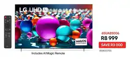 Makro LG 65" UHD AI TV offer