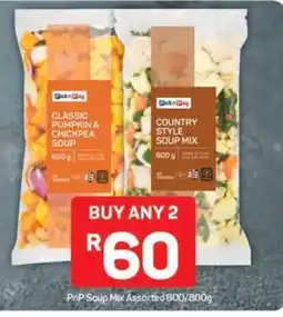 Pick n Pay PnP Soup Mix Assorted 600 800g offer