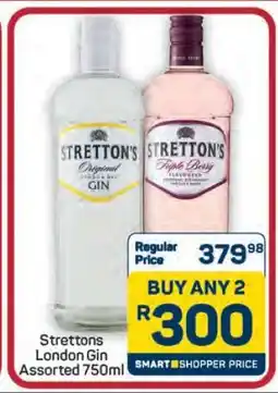 Pick n Pay Hypermarket Strettons London Gin Assorted 750ml offer