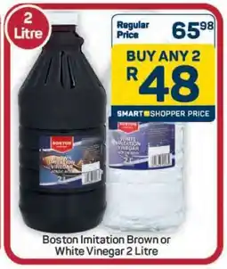 Pick n Pay Hypermarket Boston Imitation Brown or White Vinegar 2 Litre offer
