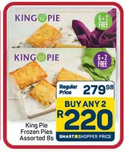 Pick n Pay Hypermarket King Pie Frozen Pies Assorted 8s offer