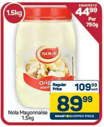 Pick n Pay Hypermarket Nola Mayonnaise 1.5kg offer