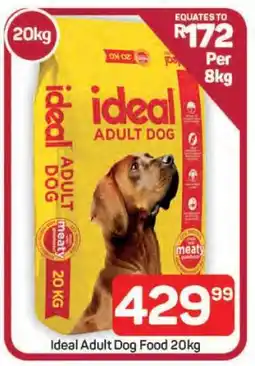 Pick n Pay Hypermarket Ideal Adult Dog Food 20kg offer