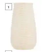 Builders Warehouse Ceramic Knitted Vase 5 88mm x 88mm x 150mm 850026767 offer