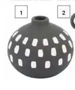 Builders Warehouse Ceramic Dot Vase 119mm x 119mm x 99mm 850026808 offer