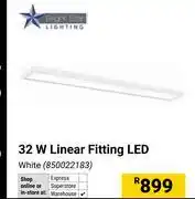 Builders Warehouse Bright Star Lighting 32W Linear Fitting LED White 850022183 offer
