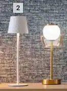 Builders Warehouse Lightworx Rechargeable Table Lamp 50018540002 offer