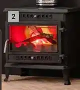 Builders Warehouse Megamaster Ontarion Freestanding Fireplace 12KW 770100 offer