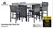 Builders Warehouse Design House Downtown Bar Stool Set 850002076 offer