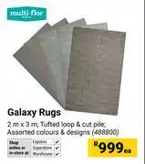 Builders Warehouse Multi Flor Galaxy Rugs 2m x 3m 488800 offer