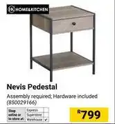 Builders Warehouse Home & Kitchen Nevis Pedestal 850029166 offer