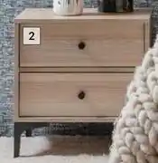 Builders Warehouse Bam Mistbelt 2 Drawer Bedside Table 850028973001 offer