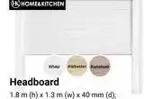 Builders Warehouse Home & Kitchen Headboard 1.8m (h) x 1.3m (w) x 40mm (d) 648538 offer