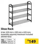 Shoe Rack 4 Tier 850001423