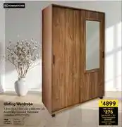 Builders Warehouse Home & Kitchen Sliding Wardrobe 1.8m (h) x 1.3m (w) x 500mm (d) 850021923 offer