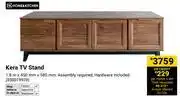 Builders Warehouse Home & Kitchen Kera TV Stand Incl Hardware 1.8m X 450mm X 580mm 850019939 offer