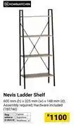 Builders Warehouse Nevis Ladder Shelf Incl Hardware 600mm(h) X 325mm(w) X 148mm(d) 782740 offer