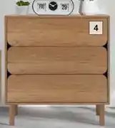 Builders Warehouse Koga Nordic Chest Of 3 Drawers Incl Hardware 850039949 offer