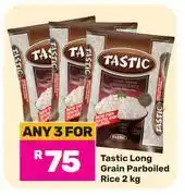 Tastic Long Grain Parboiled Rice-For 3 x 2Kg