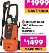 Game Bennett Read 1800W Pressure Washer XTR1800 850025790 offer