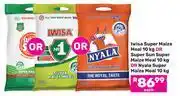 Game Iwisa Super Maize Meal 10Kg+Super Sun Super Maize Meal 10Kg+Nyala Super Maize Meal 10Kg-For All offer