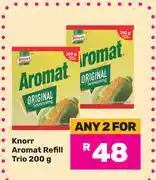 Game Knorr Aromat Refill Trio-For 2 x 200g offer