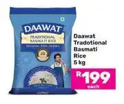 Game Daawat Traditional Basmati Rice-5Kg offer