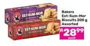 Game Bakers Eet Sum Mor Biscuits Assorted-200g offer