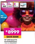 Game Samsung 70 UHD Smart TV UA70U8000FKXXA 850030861 offer