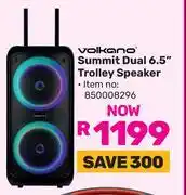 Game Volkano Summit Dual 6.5 Trolley Speaker 850008296 offer
