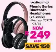 Game Volkano Phonic Series Bluetooth Headphones VK-2002 769171/73/85 offer