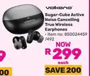 Game Volkano Sugar Cube Active Noise Cancelling True Wireless Earphones 850024459/492 offer