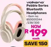 Game Volkano Pebble Series Bluetooth Headphones 850000344/238/300 offer