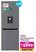 Game Defy 323L Bottom Freezer/Fridge DAC627 796173 offer