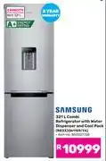 Game Samsung 321L Combi Refrigerator With Water Dispenser & Cool Pack RB33J3611S9/FA 850027758 offer