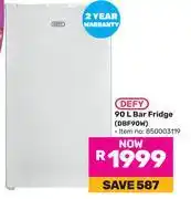 Game Defy 90L Bar Fridge DBF90W 850003119 offer