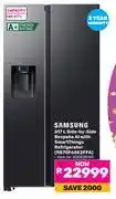 Game Samsung 617L Side By Side Bespoke AI With SmartThings Refrigerator RS70F65K2FFA 850028159 offer
