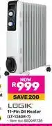 Game Logik 11 Fin Oil Heater LT-138OR-7 850041738 offer