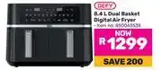 Game Defy 8.4L Dual Basket Digital Air Fryer 850043538 offer