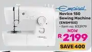 Game Empisal Novice 150 Sewing Machine ENSM150 833979 offer
