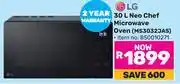 Game LG 30L Neo Chef Microwave Oven MS3032JAS 850010271 offer