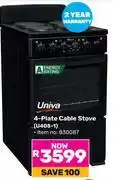 Game Univa 4 Plate Cable Stove U405-1 830087 offer