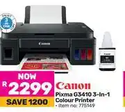Game Canon Pixma G3410 3 In 1 Colour Printer 775149 offer