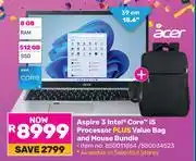 Game Acer Aspire 3 Intel Core i5 Processor Plus Value Bag & Mouse Bundle 850011864/850034523 offer