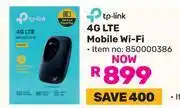 Game TP Link 4G LTE Mobile WiFi 850000386 offer