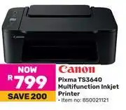 Game Canon Pixma TS3640 Multifunction Inkjet Printer 850021121 offer